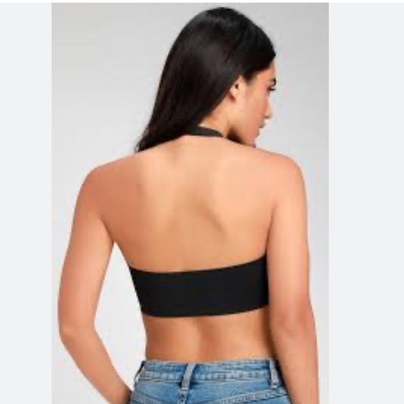 💙Free People Amber Halter Bra Top - Picture 6 of 8